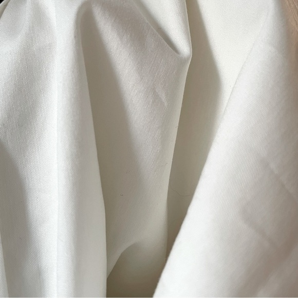 Torrid White Collared Button Down Shirt Cotton Long Sleeve Size 3X - Picture 7 of 11